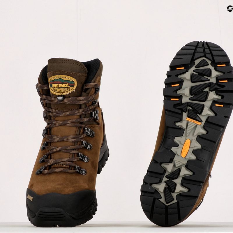 Мъжки ботуши за трекинг Meindl Kansas GTX dark brown 11