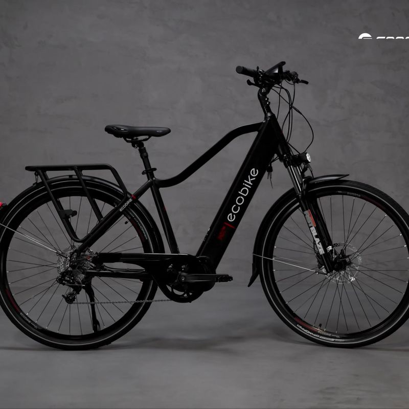 Електрически велосипед EcoBike MX300 48V 10.4Ah 499.2Wh X300 Greenway черен 28
