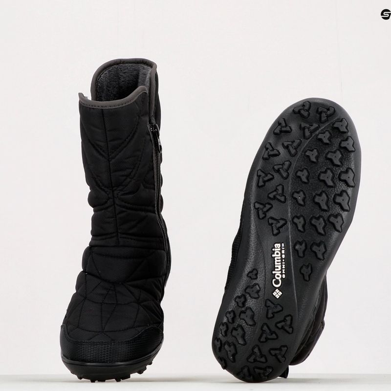 Детски ботуши за сняг Columbia Minx Slip III black/white 12