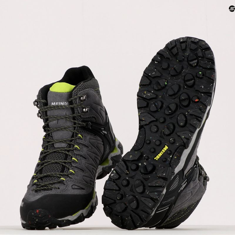 Мъжки ботуши за трекинг Meindl Lite Hike GTX anthracite/lime 9