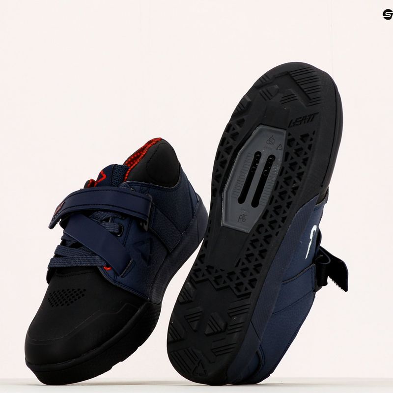 Мъжки MTB велосипедни обувки Leatt 4.0 Clip Navy/Black 3021300402 11