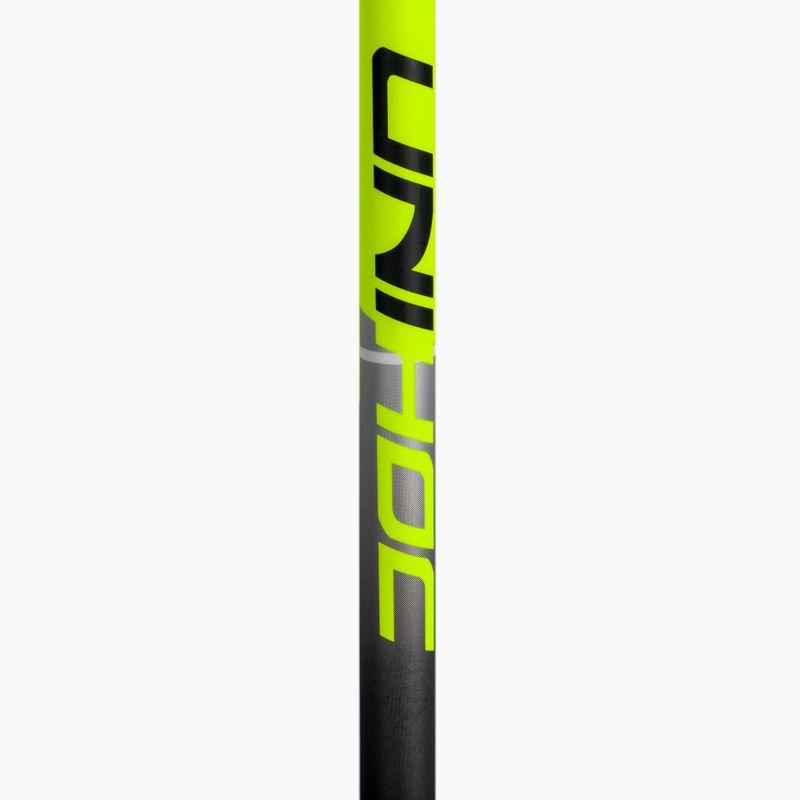 UNIHOC Sonic Composite 26 жълто-черен десен стик за флорбол 03544 3