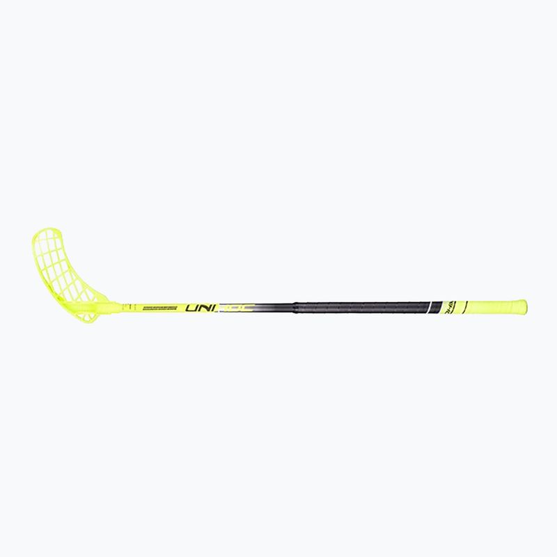 UNIHOC Sonic Composite 26 жълто-черен десен стик за флорбол 03544 5
