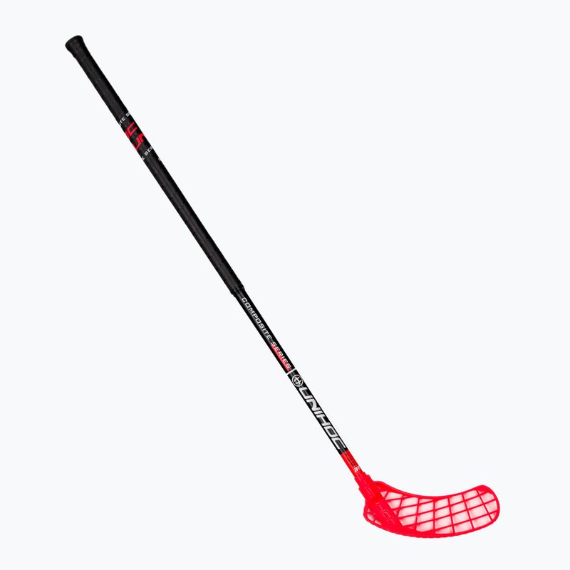 UNIHOC Sonic Composite 29 черно-червен стик за флорбол 04947
