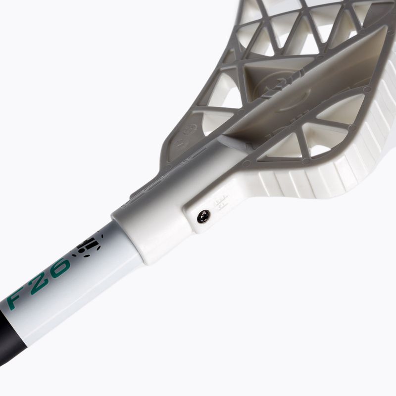 UNIHOC Iconic Composite 26 бял/черен десен стик за флорбол 04942 4
