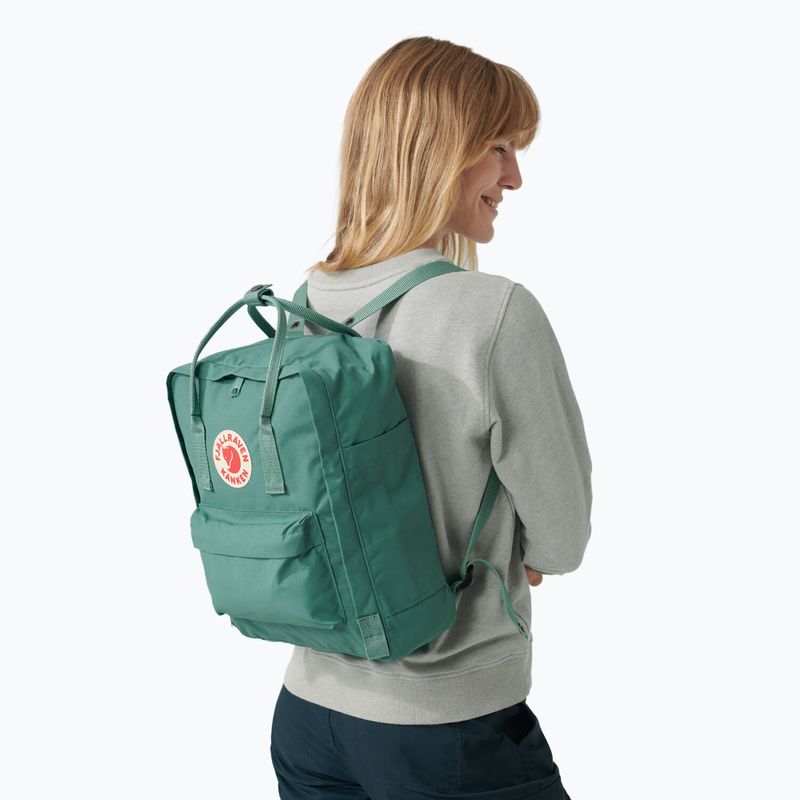 Fjällräven Kanken 16 l туристическа раница frost green 9