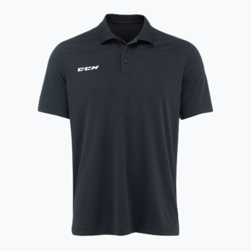 Мъжка тениска CCM Polo SR черна