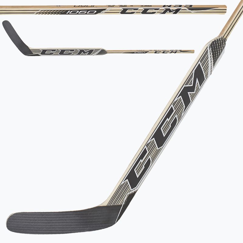 CCM 1060 SR черен вратарски хокеен стик 2