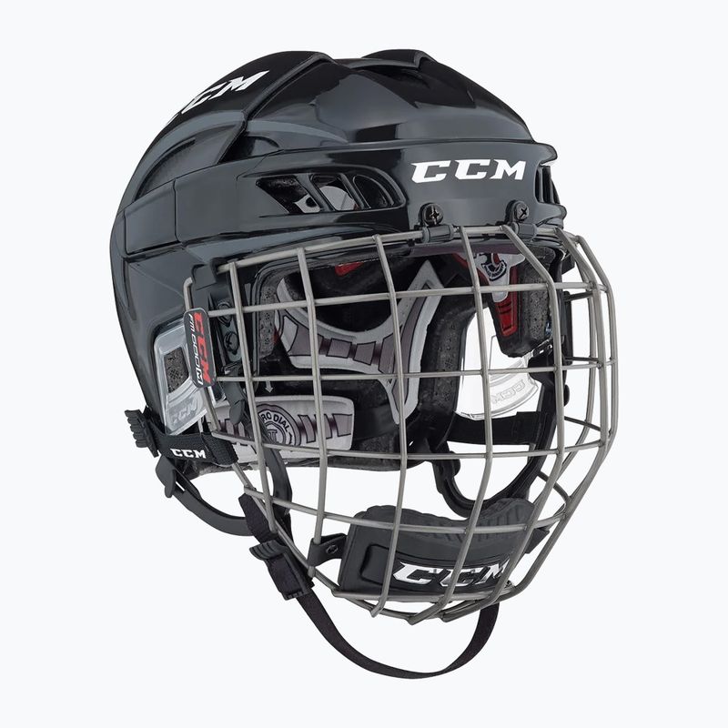 Хокейна каска CCM Fitlite Combo red