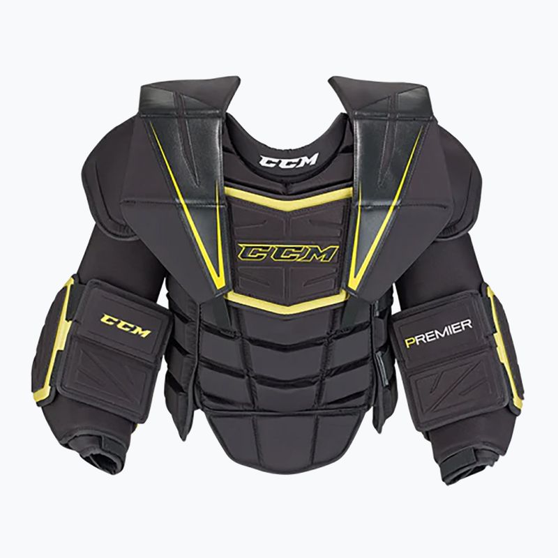 Детска вратарска жилетка за хокей CCM Premier R1.5 JR черна