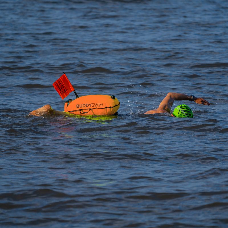 Суха чанта BuddySwim с флаг 28 л оранжев шамандурен буй 4