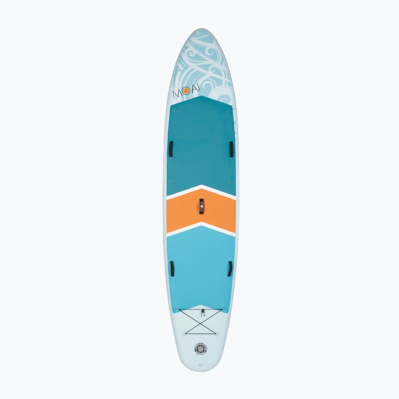 SUP MOAI Дъска за много хора 12'4" синя 2