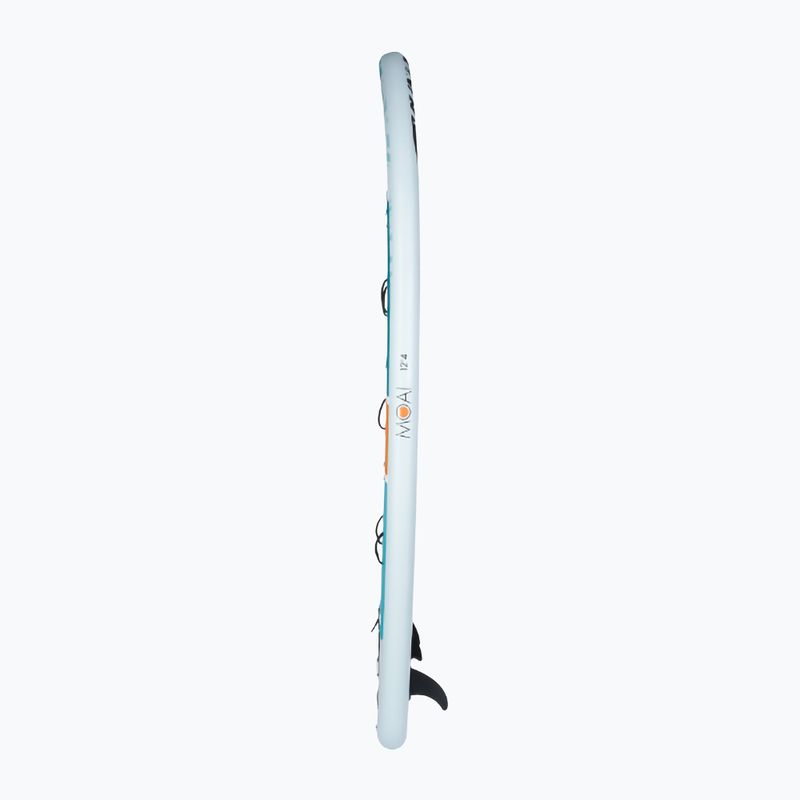 SUP MOAI Дъска за много хора 12'4" синя 4