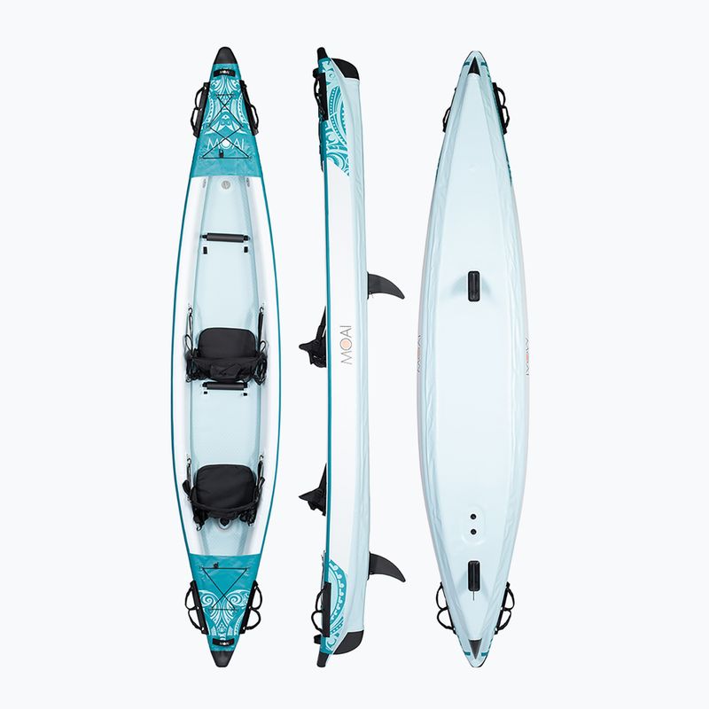 MOAI Kanaloa K2 blue M-21KO2P Надуваем каяк за 2 лица