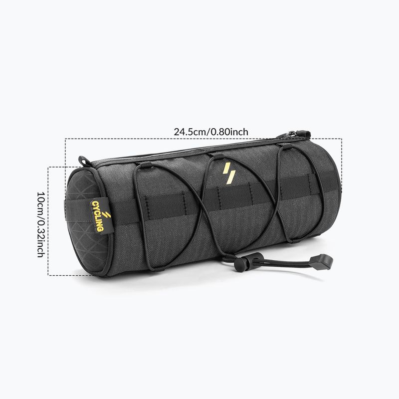 Чанта за кормило на велосипед Rockbros 30110010001 Bike Front Bag black 3