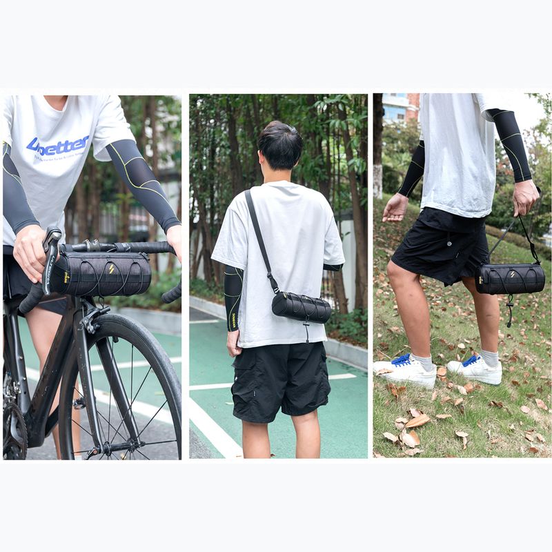 Чанта за кормило на велосипед Rockbros 30110010001 Bike Front Bag black 5