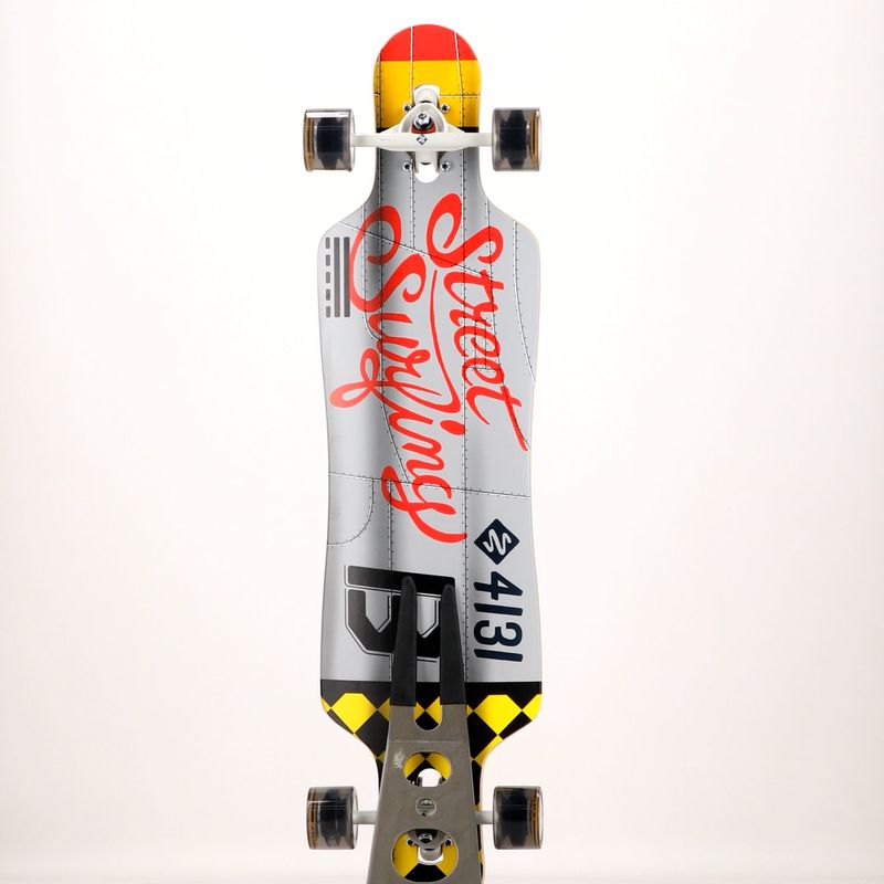 Street Surfing Curve Drop Through Freeride longboard 39 10