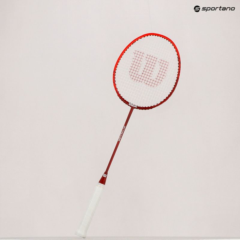 Ракета за бадминтон Wilson Attacker червена WR041610H 5