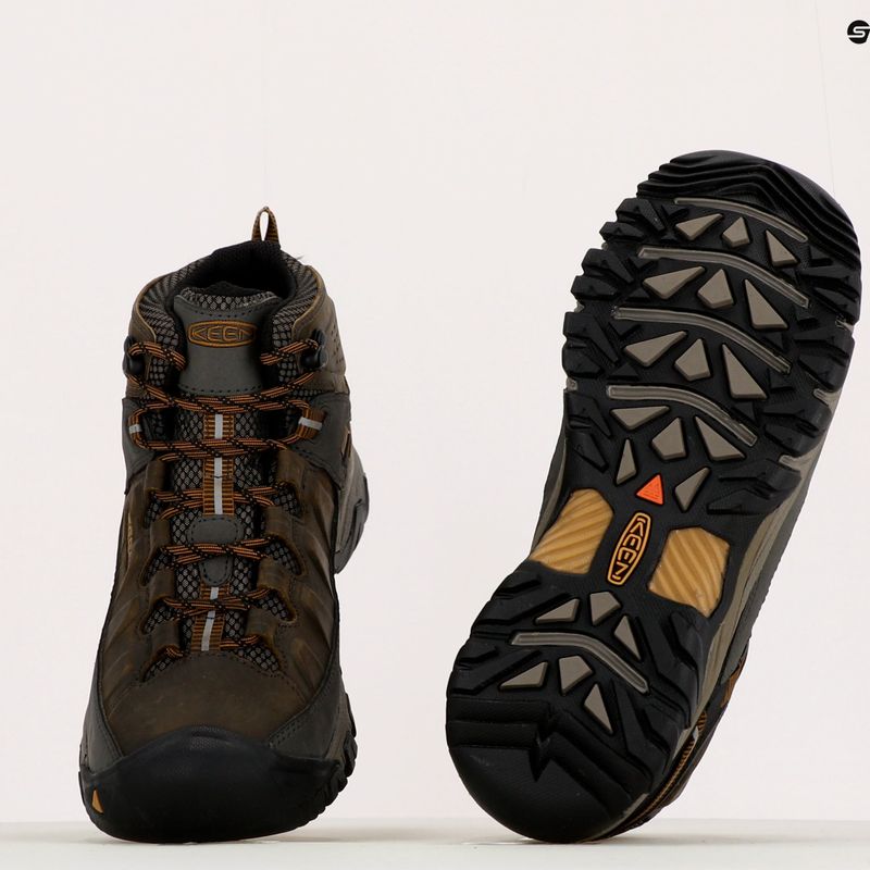 Мъжки ботуши за трекинг KEEN Targhee III Mid black olive 1017787 15