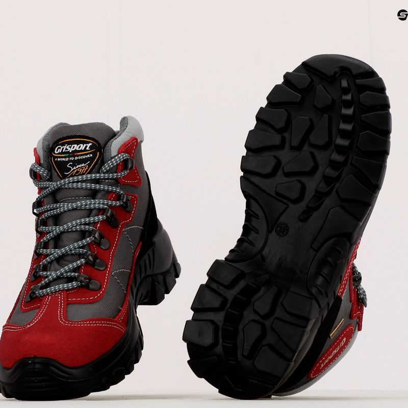 Дамски ботуши за трекинг Grisport червен 13362SV87G 11