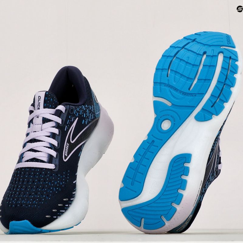 Дамски обувки за бягане BROOKS Glycerin 20 navy blue 1203692A499 13