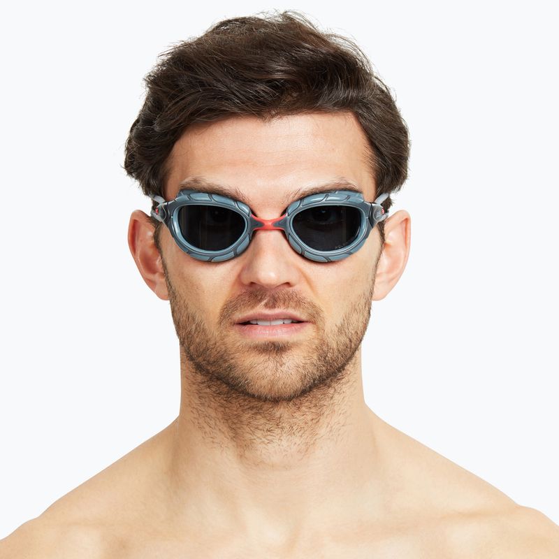 Очила за плуване Zoggs Predator Polarized grey/grey/polarized smoke 5