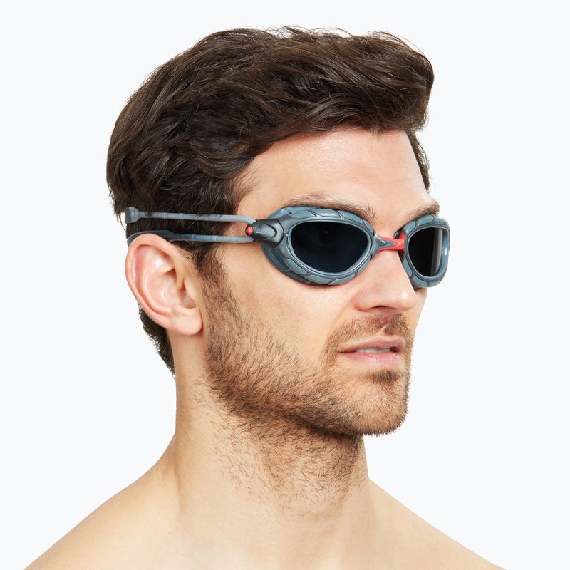 Очила за плуване Zoggs Predator Polarized grey/grey/polarized smoke 6