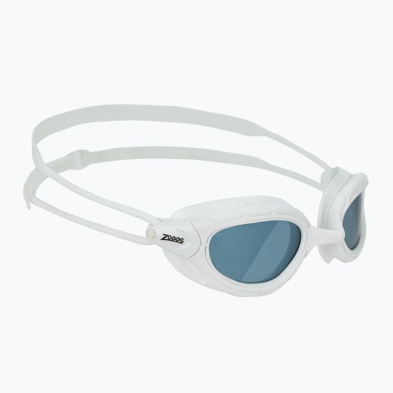 Очила за плуване Zoggs Predator white/ white/ tint smoke