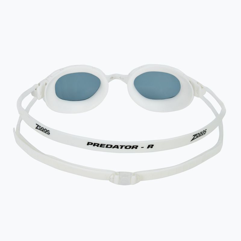 Очила за плуване Zoggs Predator white/ white/ tint smoke 4