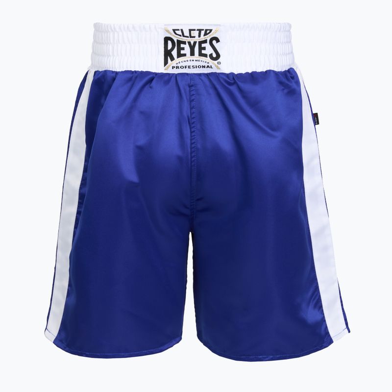 Мъжки боксови шорти Cleto Reyes Satin blue/white 2