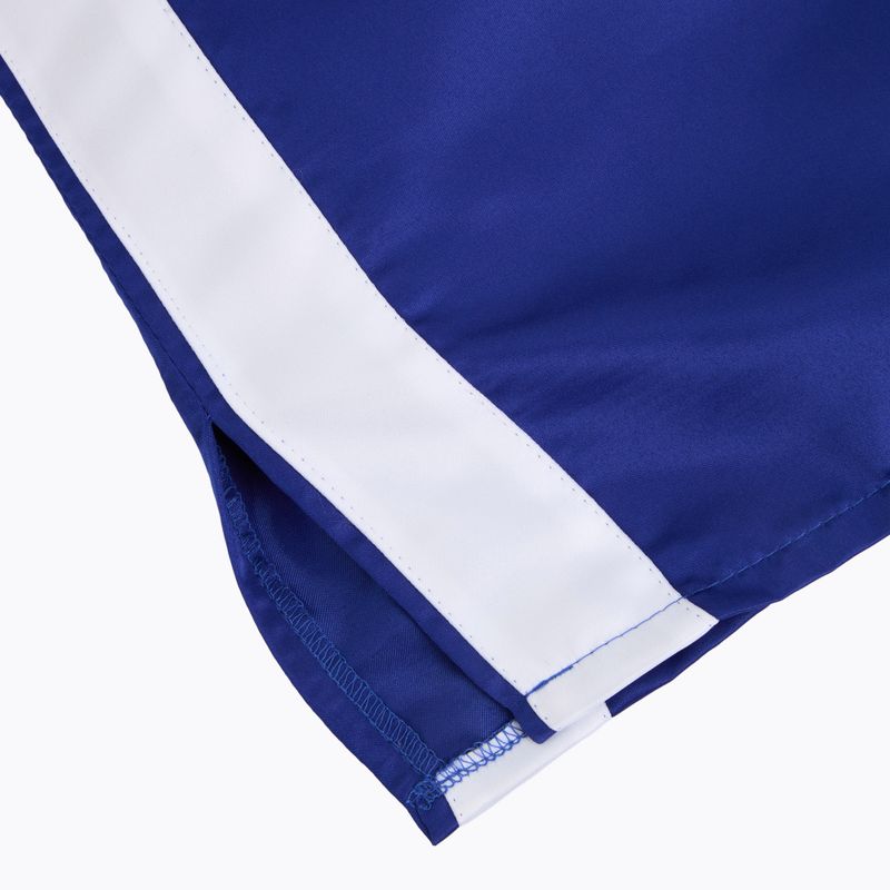 Мъжки боксови шорти Cleto Reyes Satin blue/white 4