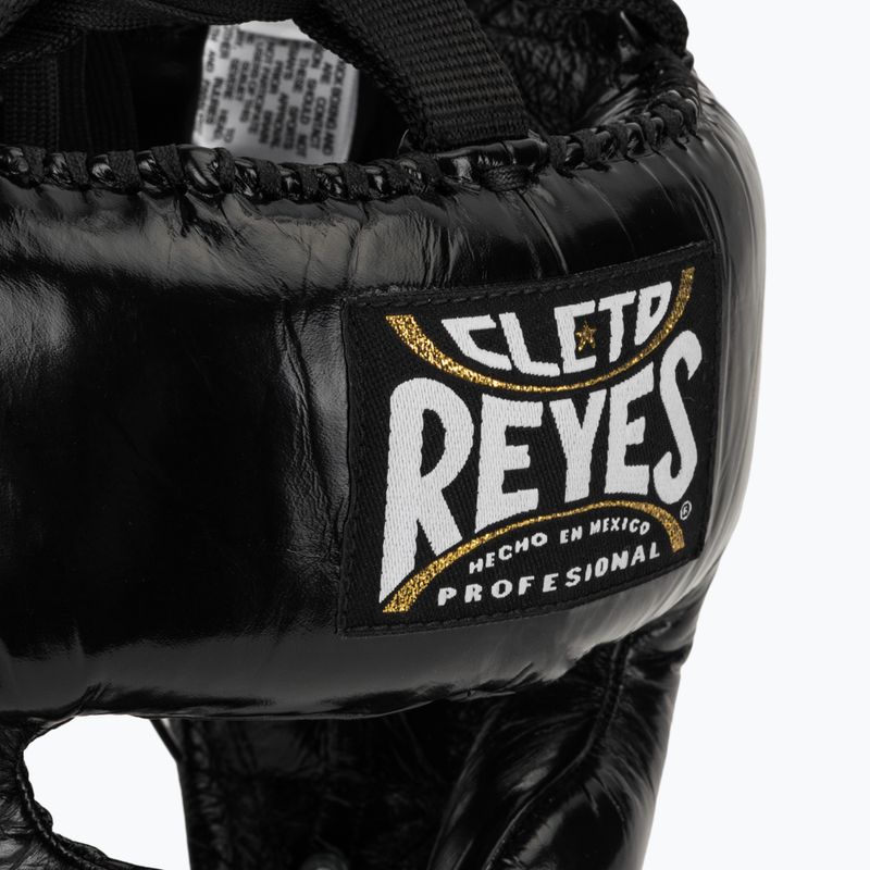 Боксова каска Cleto Reyes Cheek Protectors Leather black 4