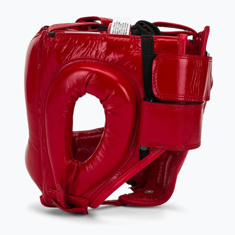 Боксьорска каска Cleto Reyes With Pointed Face Nylon Bar red 3