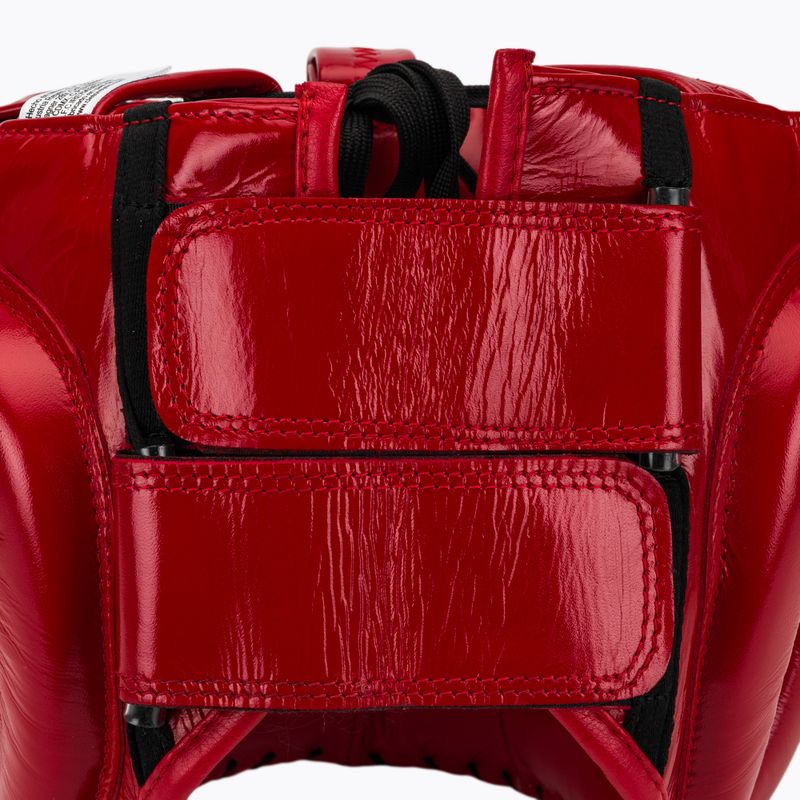 Боксьорска каска Cleto Reyes With Pointed Face Nylon Bar red 5