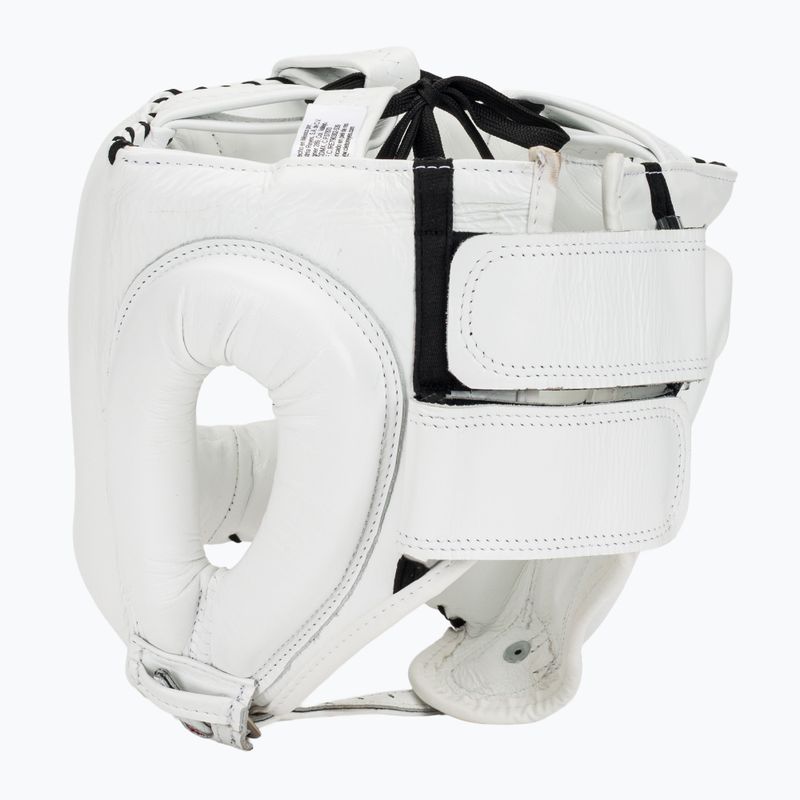 Боксова каска Cleto Reyes With Pointed Face Nylon Bar white 3
