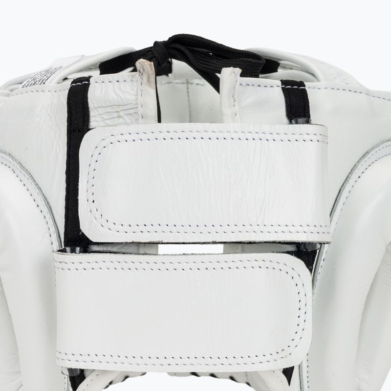 Боксова каска Cleto Reyes With Pointed Face Nylon Bar white 5