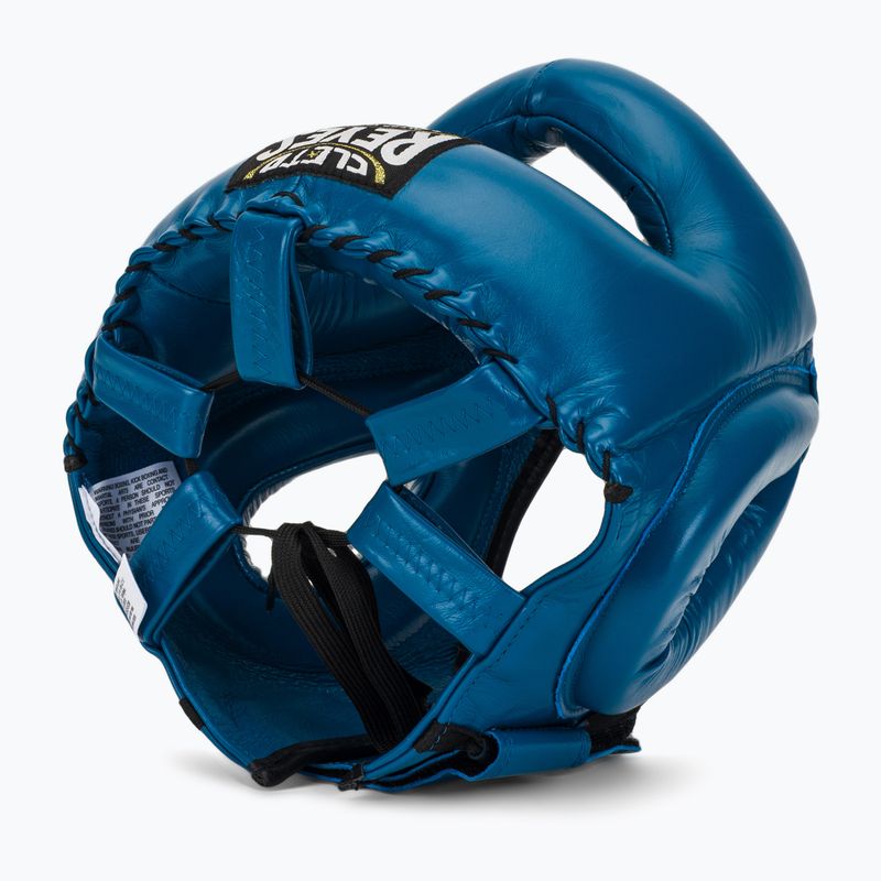 Боксьорска каска Cleto Reyes With Pointed Face Nylon Bar blue 6