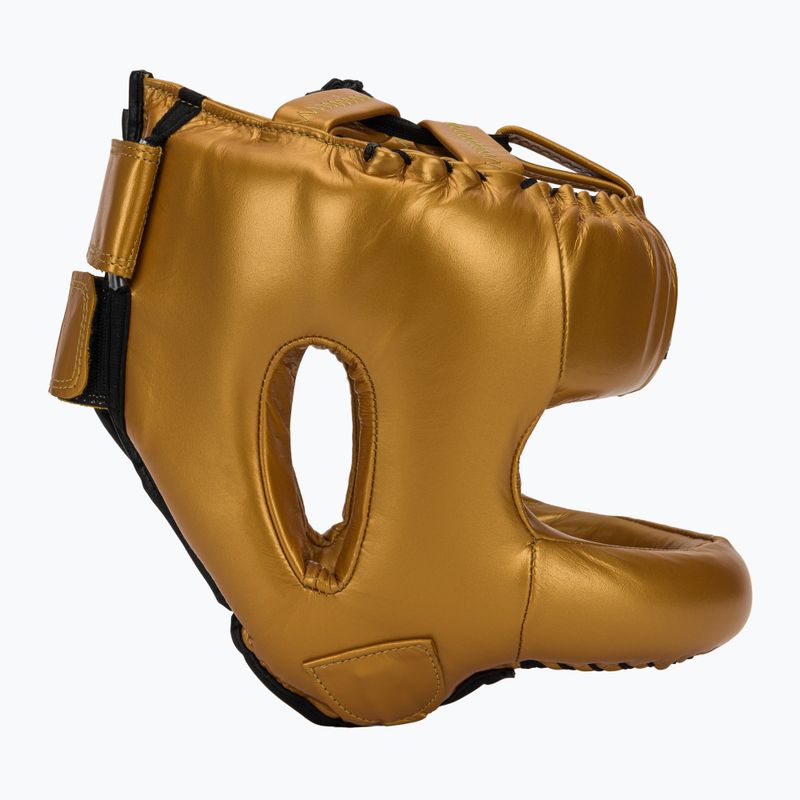 Боксова каска Cleto Reyes With Round Face Bar gold 2