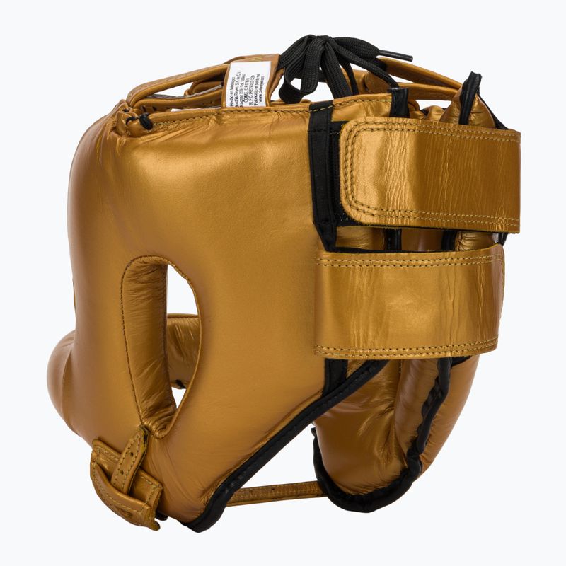 Боксова каска Cleto Reyes With Round Face Bar gold 3