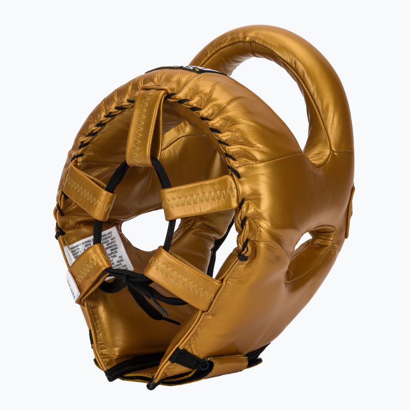 Боксова каска Cleto Reyes With Round Face Bar gold 6