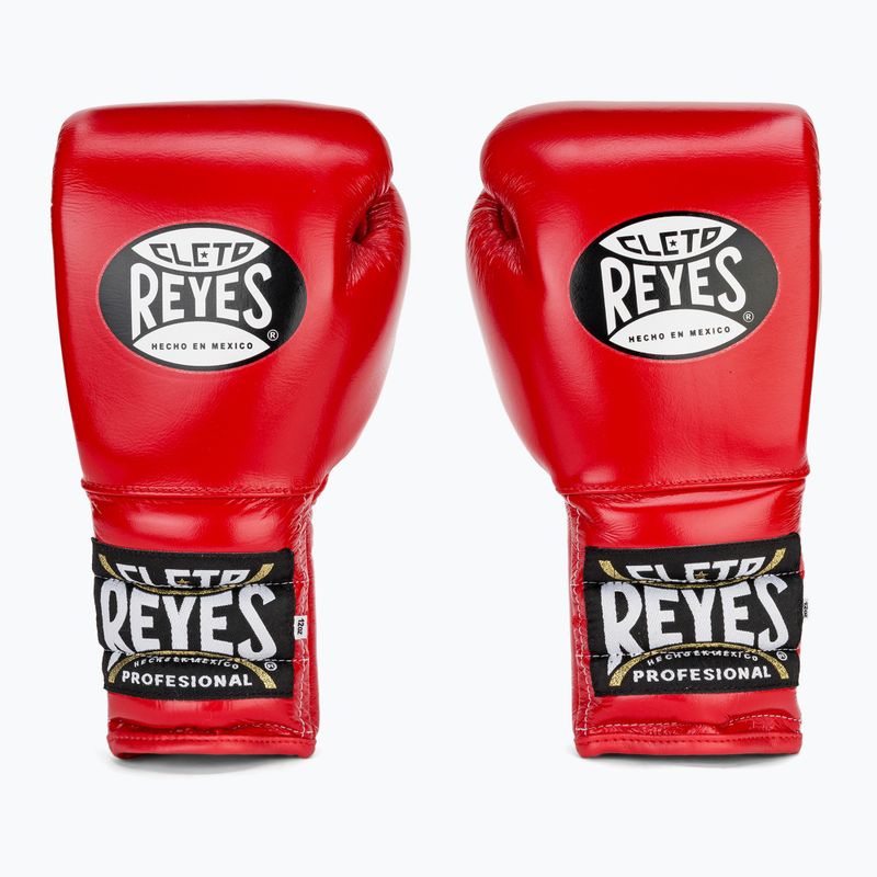 Боксови ръкавици Cleto Reyes Lace Up Sparring red 2