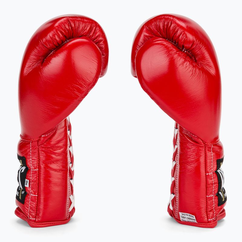Боксови ръкавици Cleto Reyes Lace Up Sparring red 4
