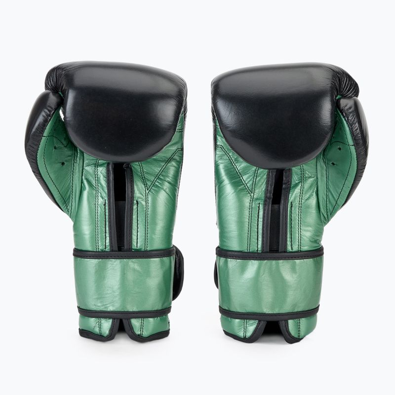 Боксови ръкавици Cleto Reyes Velcro Sparring green metallic pistachio/black 2