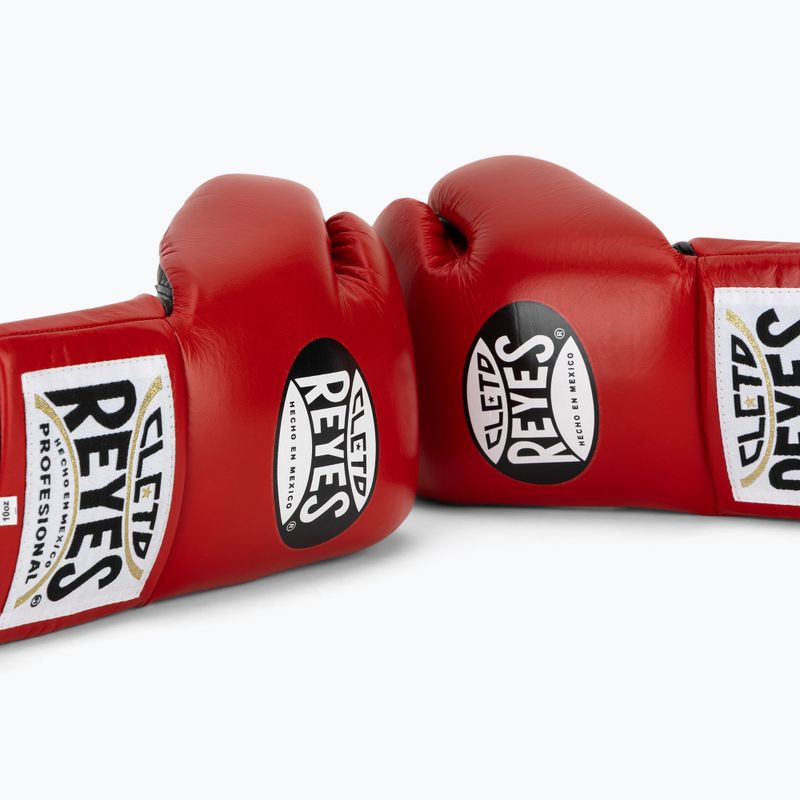 Боксови ръкавици Cleto Reyes Boxing Gloves red 7