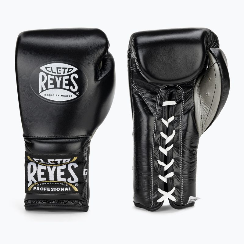 Боксьорски ръкавици Cleto Reyes Lace Up Sparring black