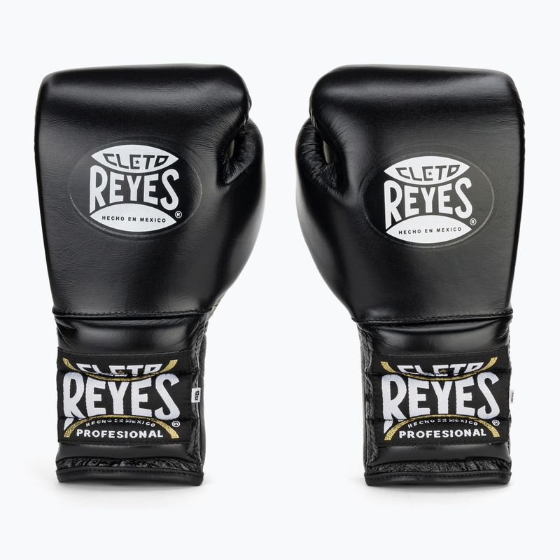 Боксьорски ръкавици Cleto Reyes Lace Up Sparring black 2