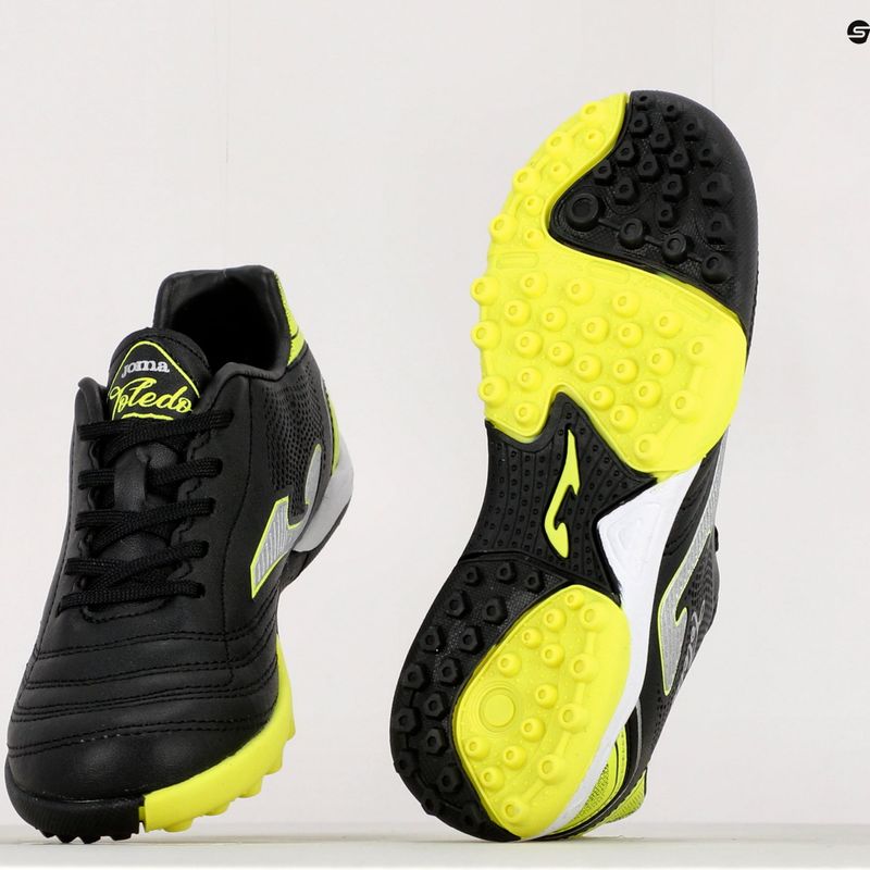 Детски футболни обувки Joma Toledo TF черни 22