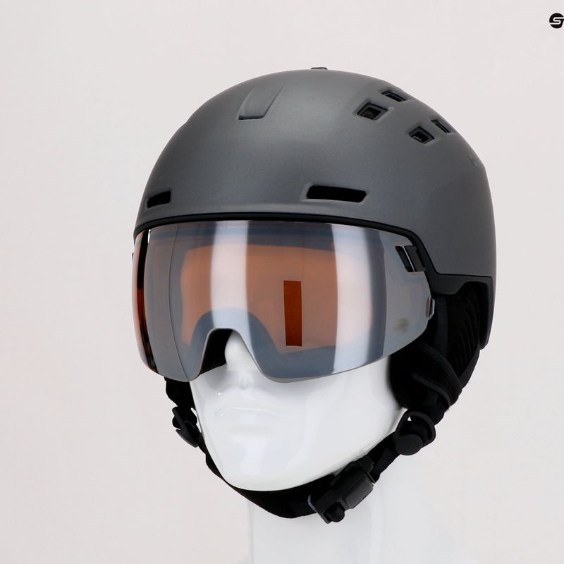 Мъжка ски каска HEAD Radar сива 323430 9