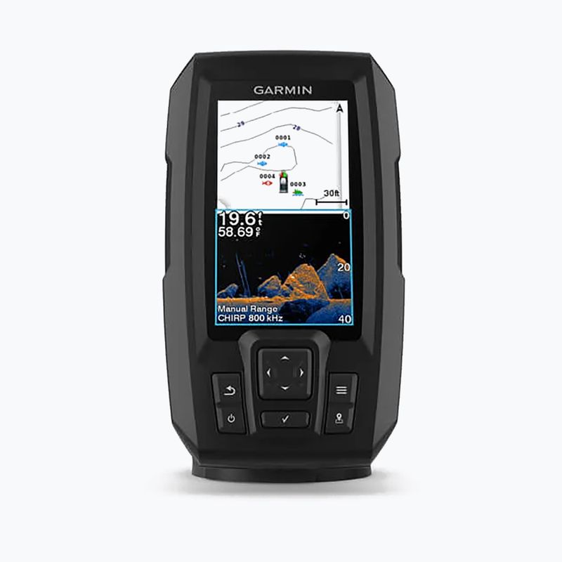 Риболовен сонар Garmin Striker Vivid 4CV с преобразувател черен GT20 010-02550-01