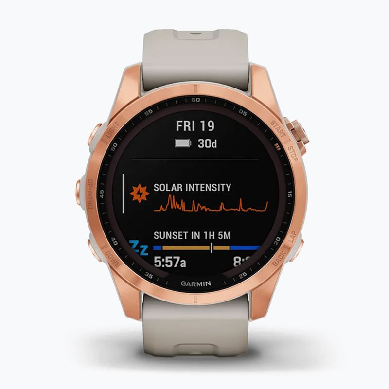 Гаранция Garmin Fenix 7S Solar Hrm Elevate Ox златна 010-02539-11 2